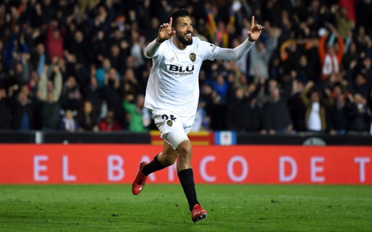 VIDEO: Valencia, con gol de Garay, derrotó a Real Madrid y se metió en zona de Liga Europa