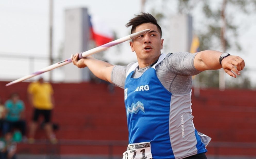 Braian Toledo ganó medalla de oro en Chile y logró su mejor marca del año