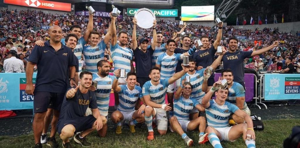 Histórica victoria de Los Pumas frente a All Blacks, en el Seven de Hong Kong