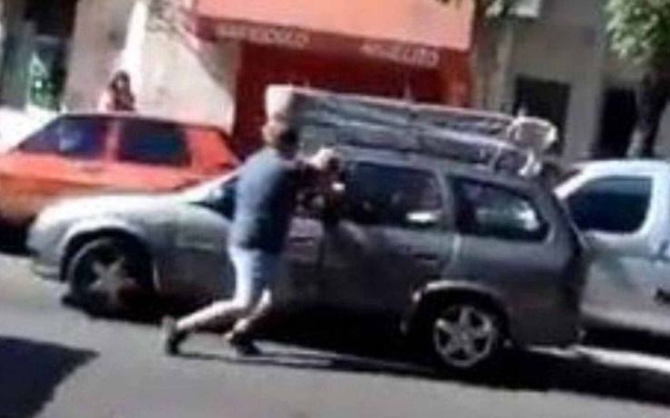 Taxista violento: el conductor la puede contar porque "tuve un ángel guardián"