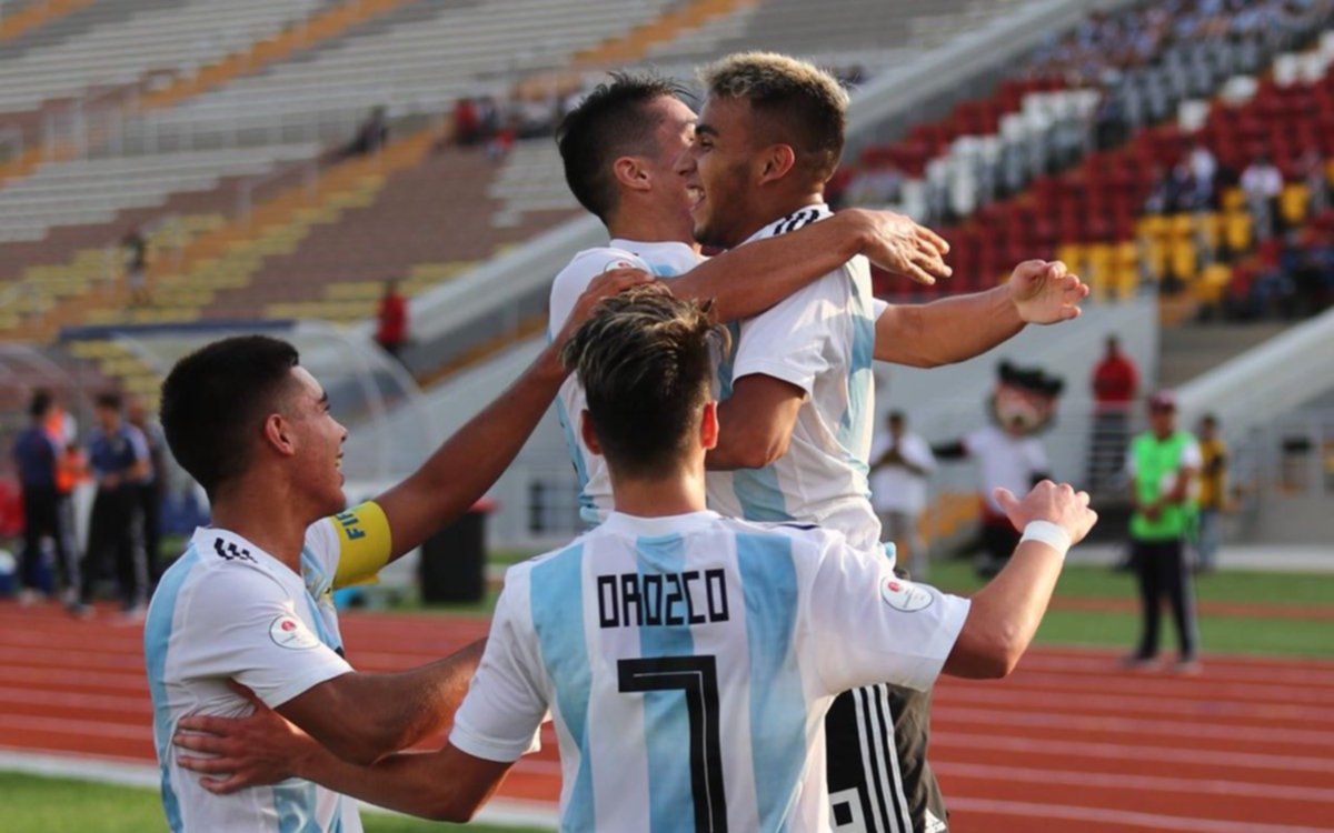Sudamericana Sub 17: Argentina venció a Chile y quedó cerca del Mundial 