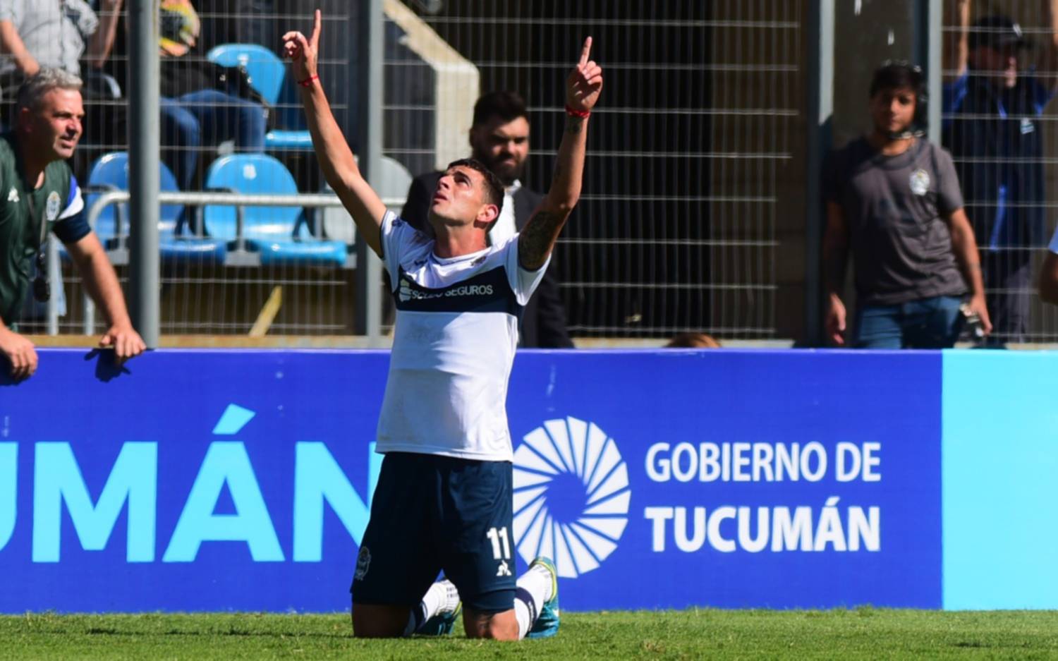 "Gimnasia me salvó de muchas cosas y trato de agradecer en la cancha"