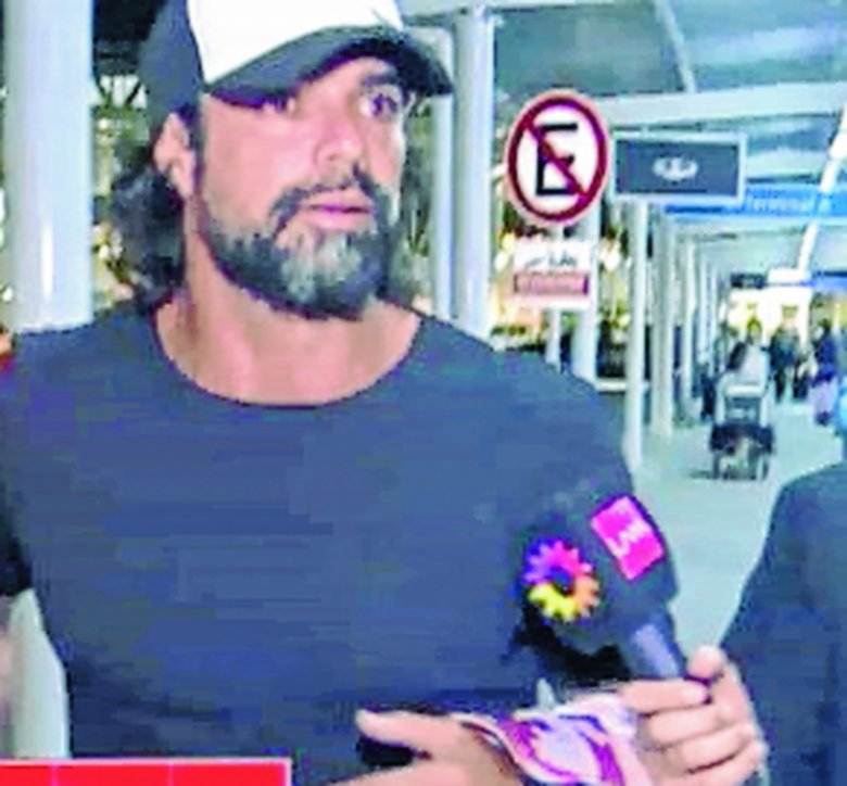 El regreso “re caliente” de Luciano Castro al país