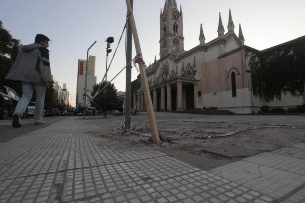 Con indicios de reanudación de las obras en San Ponciano ahora piden enrejar la Basílica