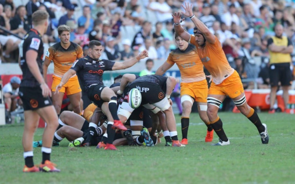 Goleada de los Jaguares ante Sharks en Sudáfrica
