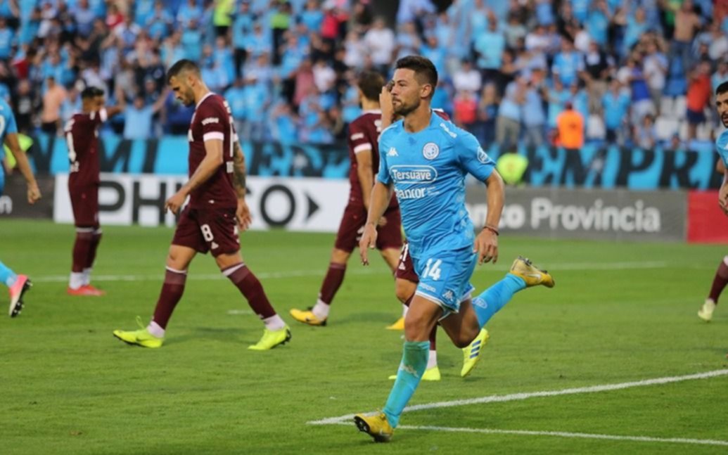 Belgrano sorprendio a Lanús y lo derrotó 3 a 2 en Córdoba 