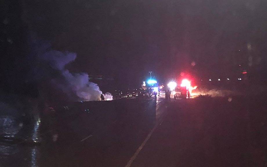Tragedia en Carmen de Areco: ocho  muertos por un choque entre dos autos