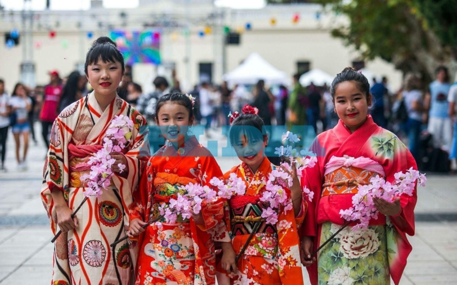 Con un colorido festival, la cultura japonesa se mostró en Plaza Malvinas