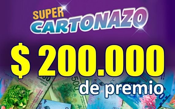 El Cartonazo quedó vacante y se armó un súper pozo de 200.000 pesos