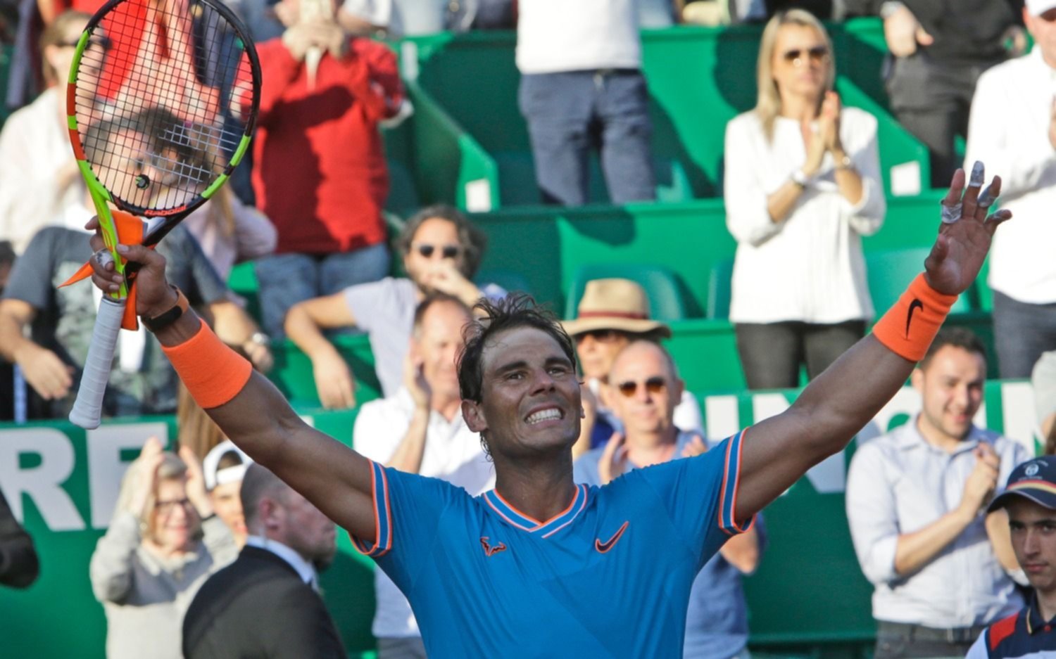 Guido Pella la peleó en Montecarlo pero Rafa Nadal lo liquidó