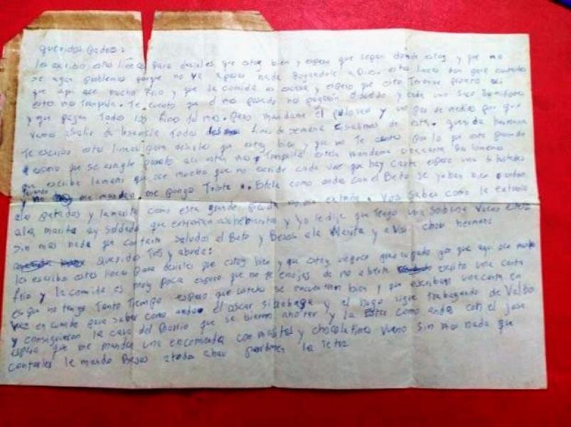 Murió en Malvinas y su madre recibió su carta 37 años después