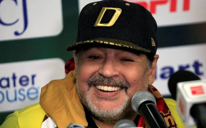 Diego Maradona habló sobre su futuro como director técnico