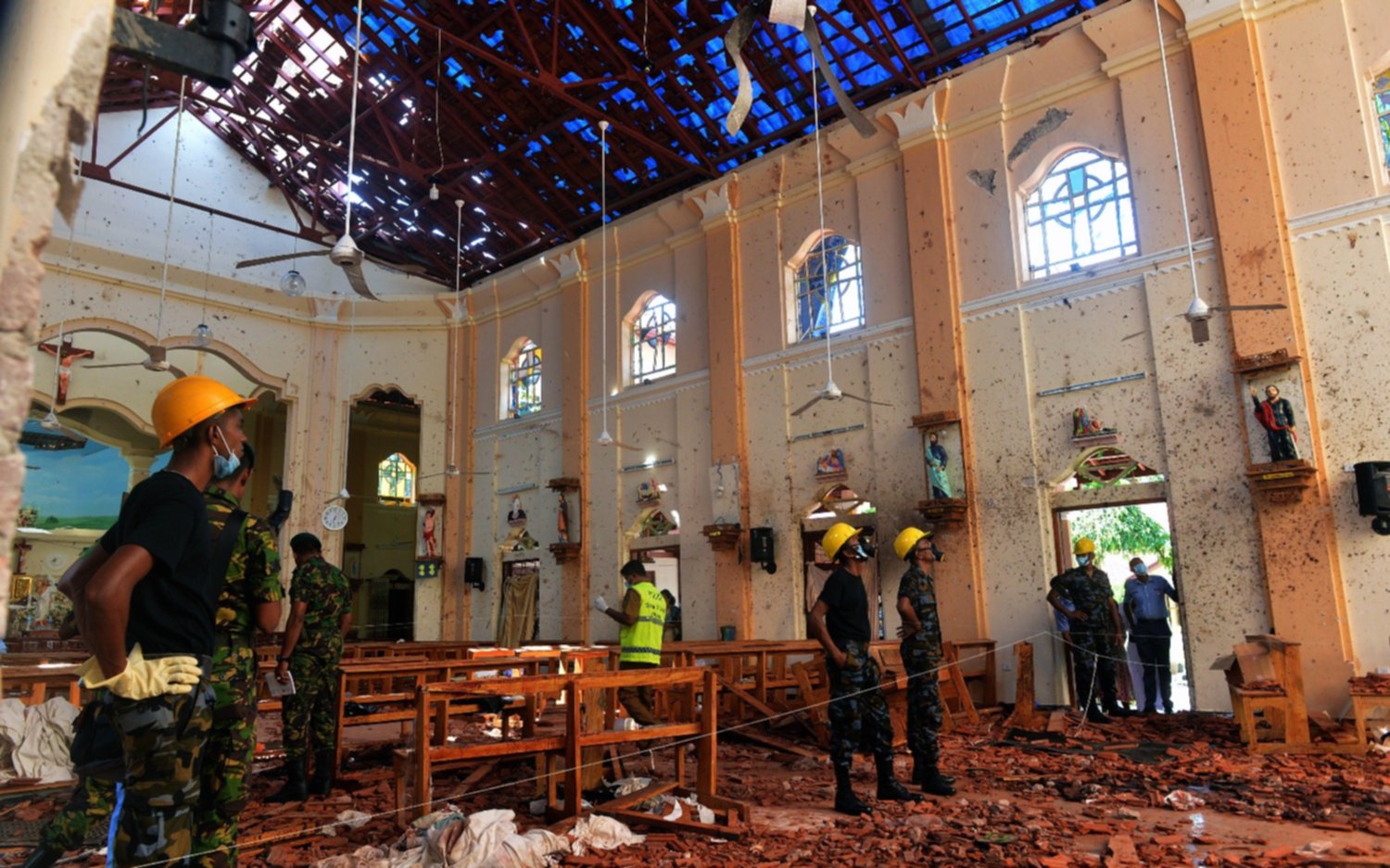 Apuntan a un grupo yihadista local por los ataques en Sri Lanka