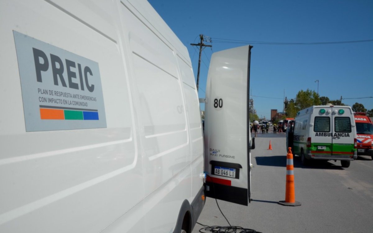 Realizaron un simulacro en Berisso con más de 600 personas