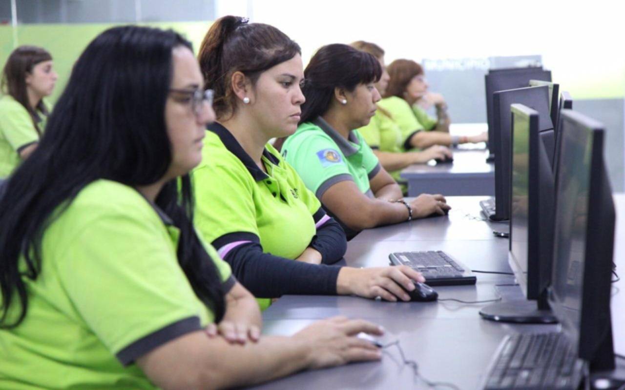 Molina en el Centro de Emergencias de Quilmes