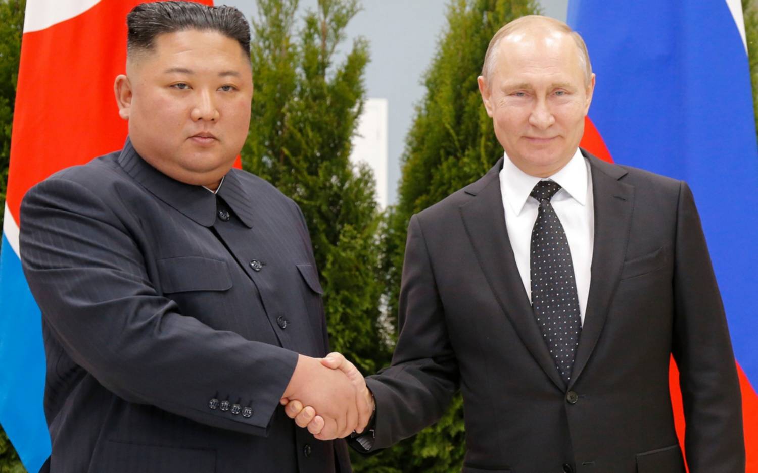 En su primera cubre, Putin y Kim evaluaron la desnuclearización de Corea del Norte