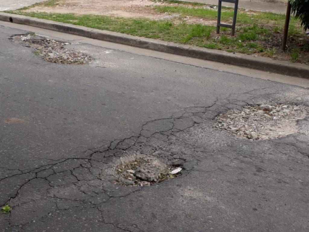 La calle 77 entre 115 y 116 ya no da más