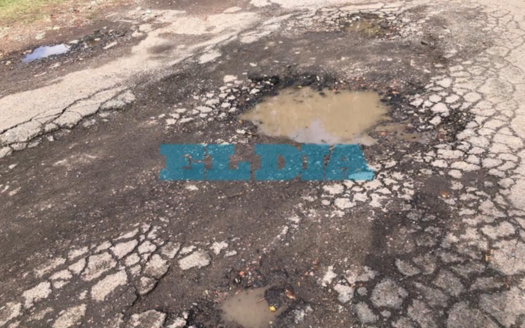 Pozo peligroso en 506 y Camino General Belgrano