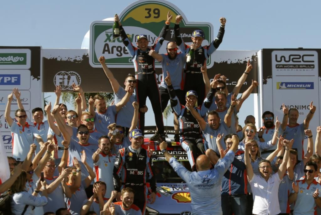 El belga Neuville se acostumbró a ganar en Argentina