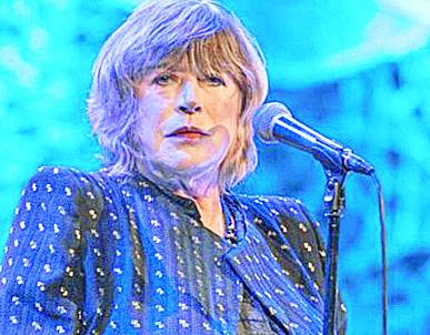 Marianne Faithfull, ex de Mick Jagger, con coronavirus