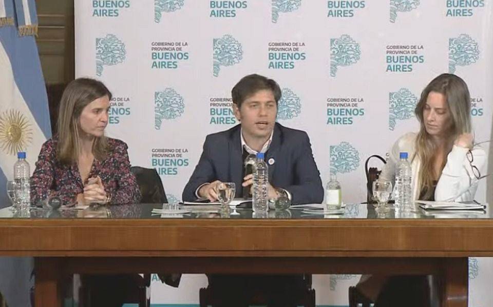 Kicillof anunció que aumentan a casi el triple los fondos para comedores escolares