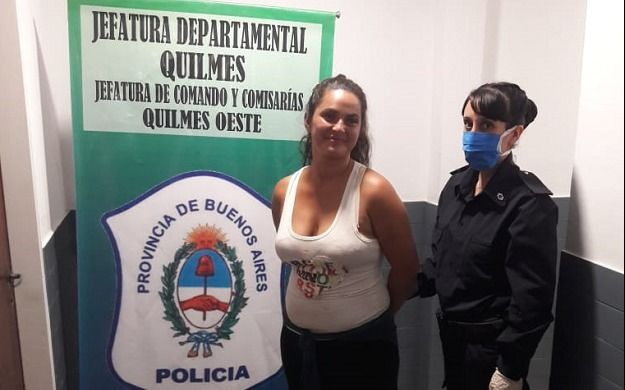 Fue detenida por romper la cuarentena y por disturbios 