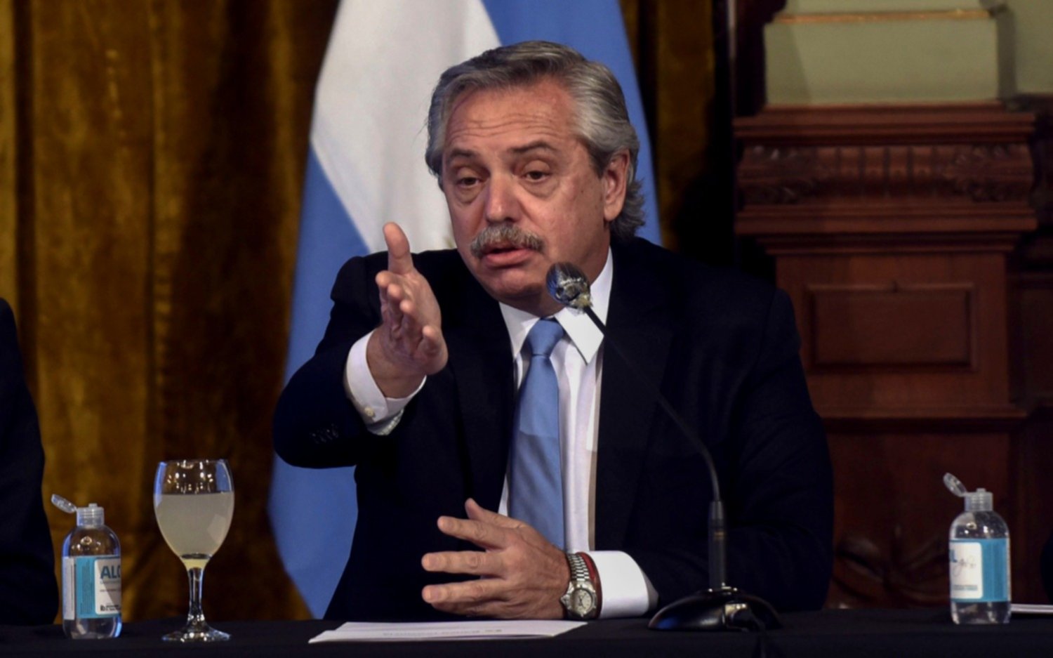 Alberto F. profundiza la opción sanitaria y relega la economía