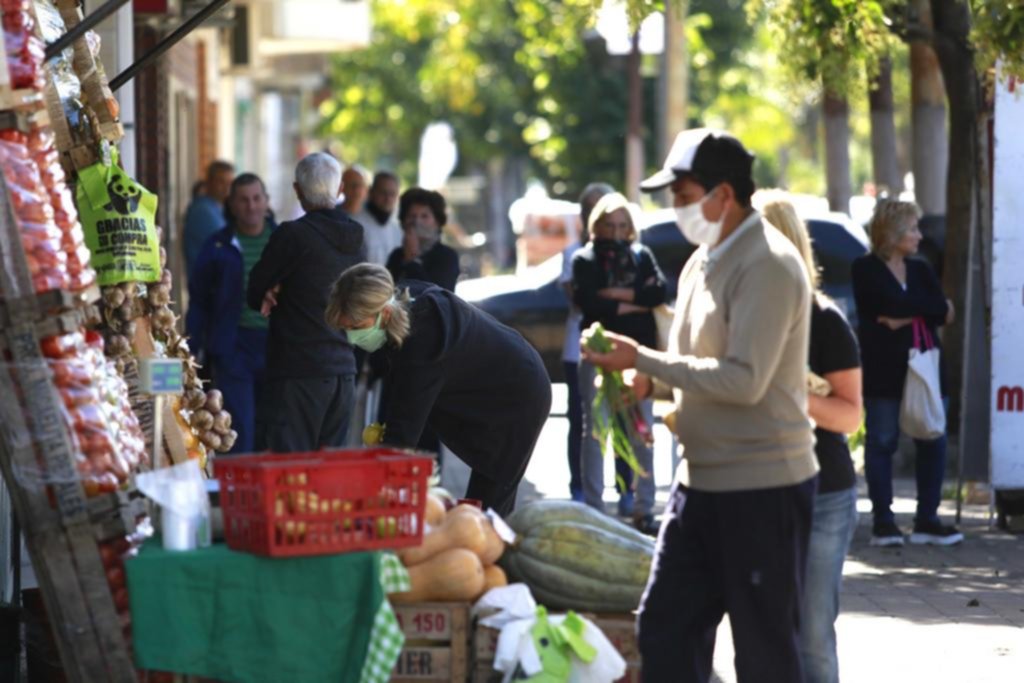 El movimiento en las calles, muy lejos del esperado en cuarentena