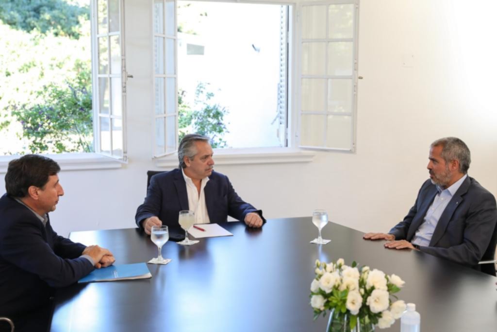 El Presidente recibió al titular de Molinos Río de la Plata