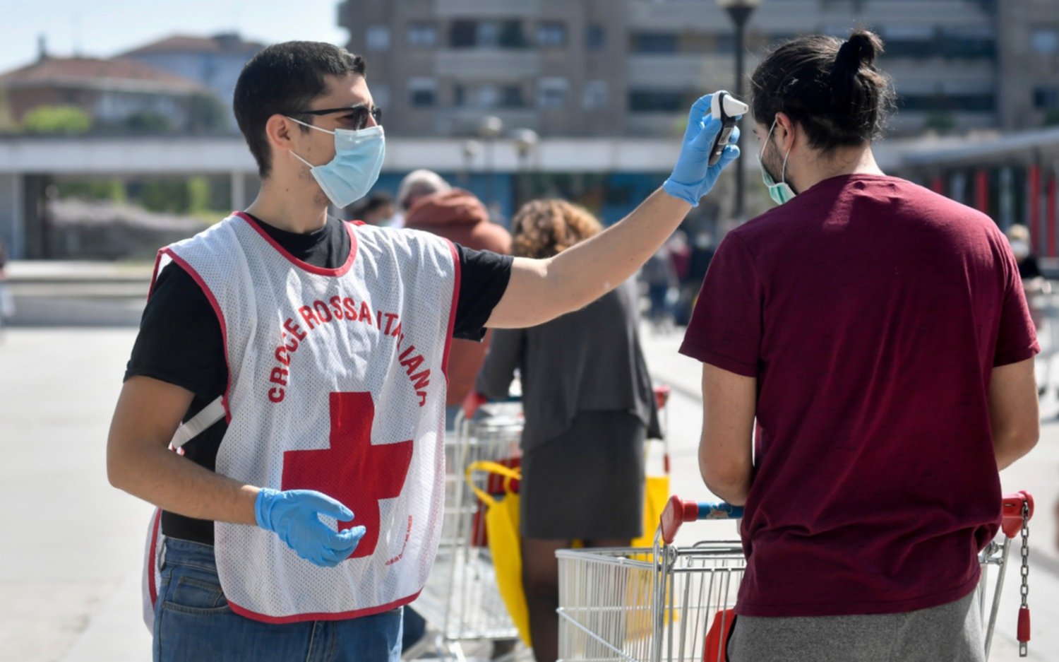 Italia: 431 muertos y el balance más bajo desde el 19 de marzo