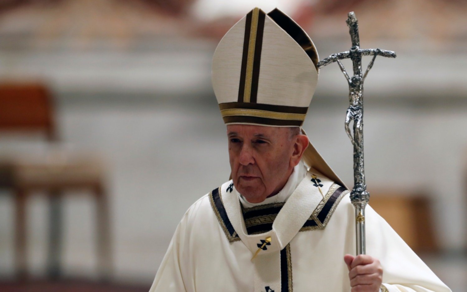 El Papa rezó por la "esperanza" en medio de una Pascua inédita por el coronavirus