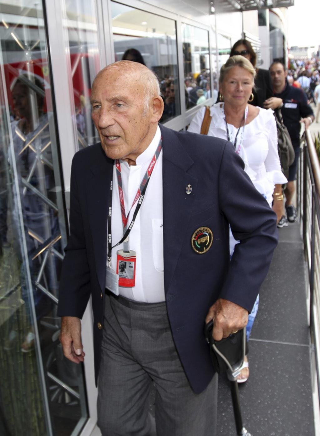 Murió el británico Stirling Moss, el histórico adversario de Fangio en la F1