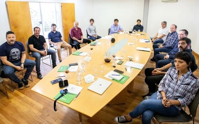 Reunión con el gobernador