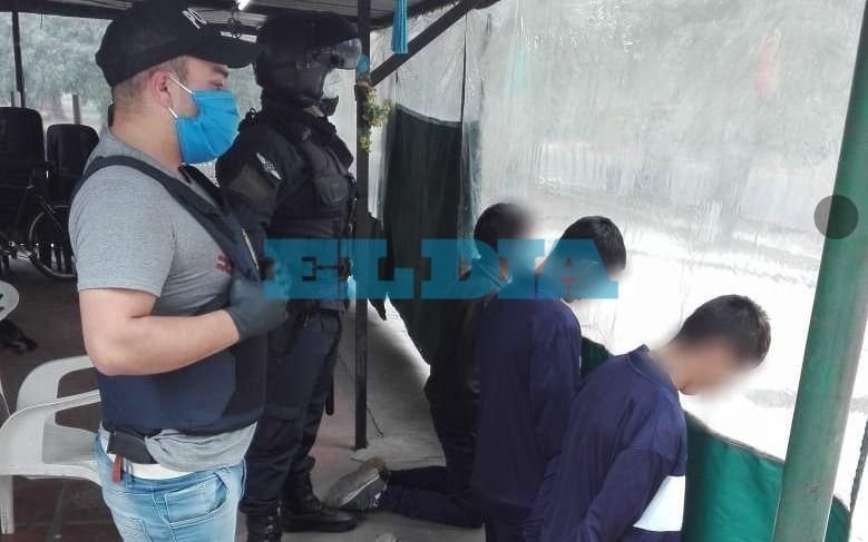 Capturaron a los acusados de robar en la sede de Gimnasia: tenían bolsos repletos de camisetas