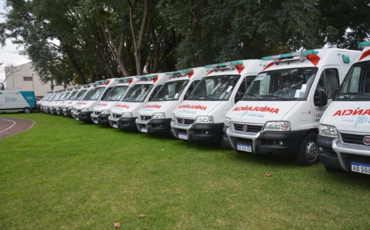 La Provincia recuperó 24 ambulancias que no funcionaban