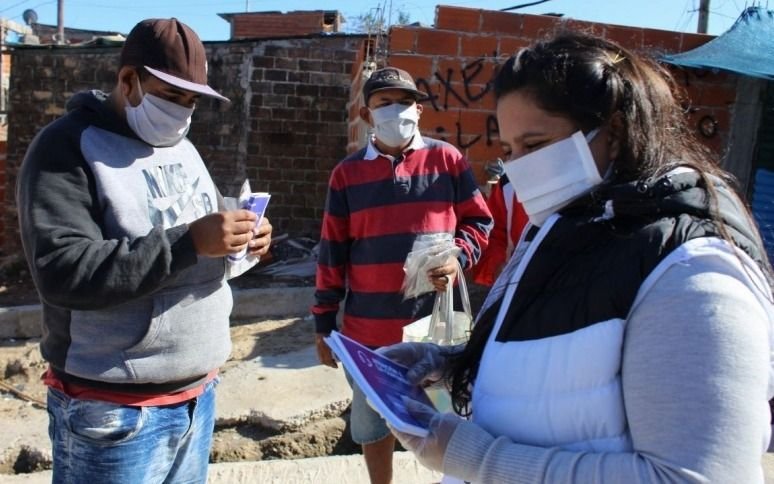 Jornada de prevención comunitaria en Villa Itatí