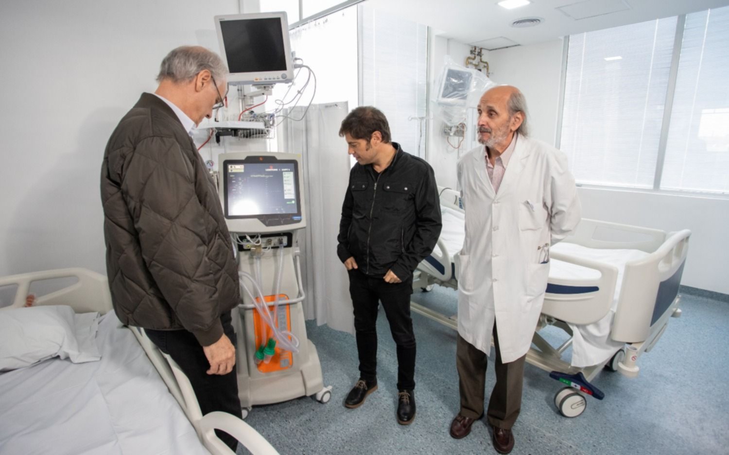 El hospital que visitó Kicillof hace cinco días tiene 15 profesionales con coronavirus