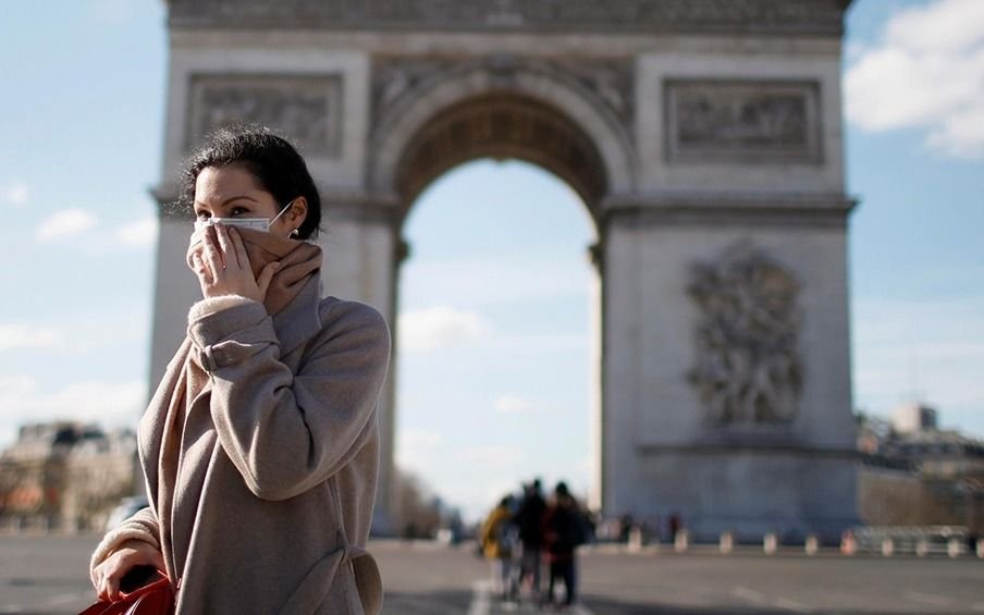 Francia registró 761 muertes más y el total llega a 18.681