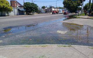 Una pérdida de agua ya cumplió un año y medio
