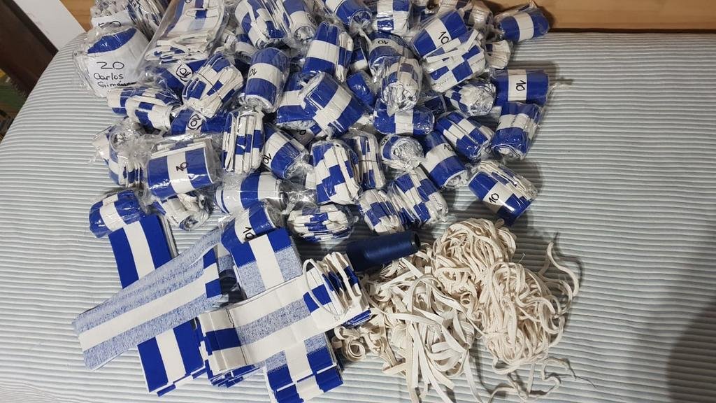 Gimnasia repartió tapabocas en distintos merenderos y comedores