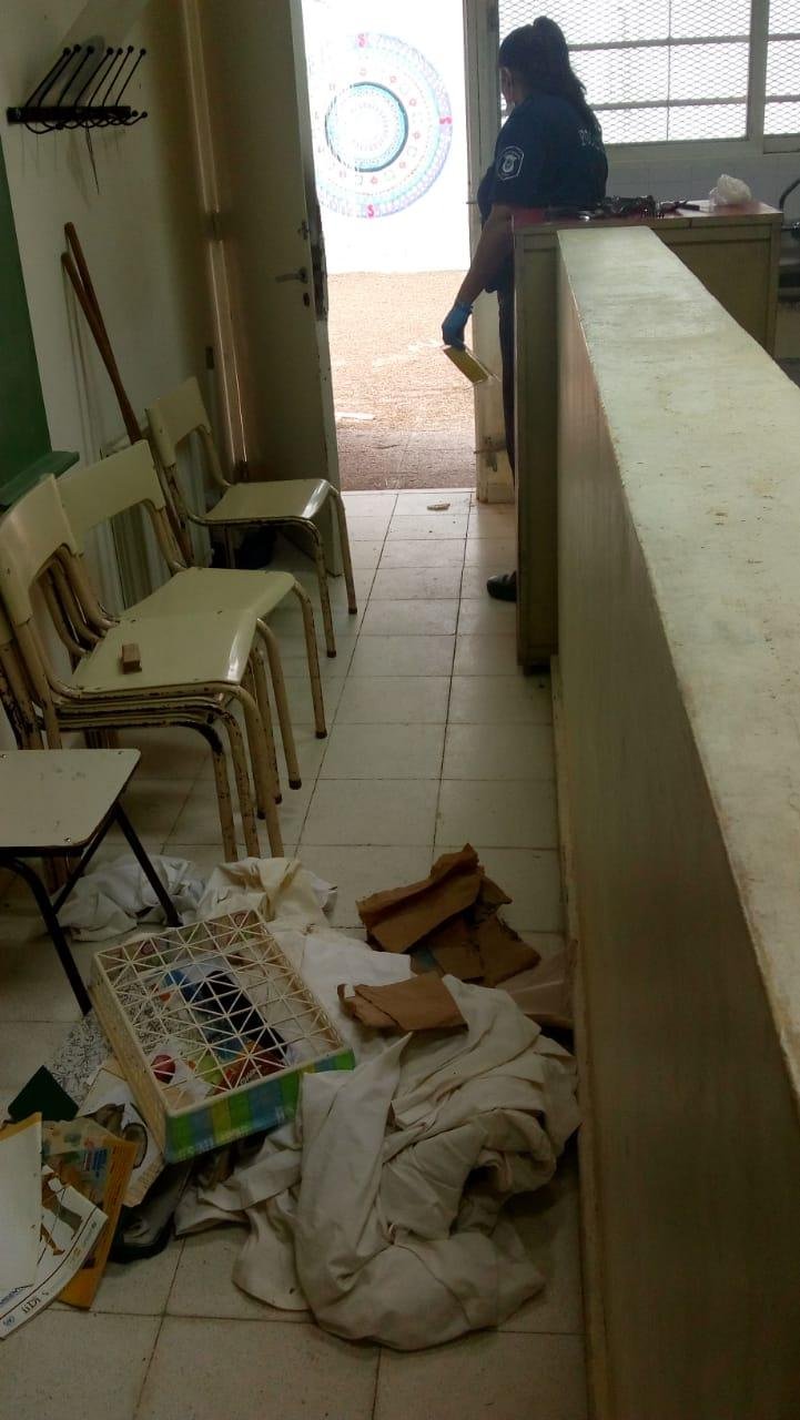 En un mes saquearon dos veces un centro de formación laboral de Melchor Romero