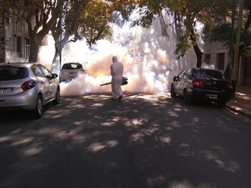Continuaron las tareas de fumigación contra el mosquito del dengue
