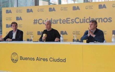 Rodríguez Larreta anunció un plan de emergencia y descuento del 25% en sueldos de funcionarios