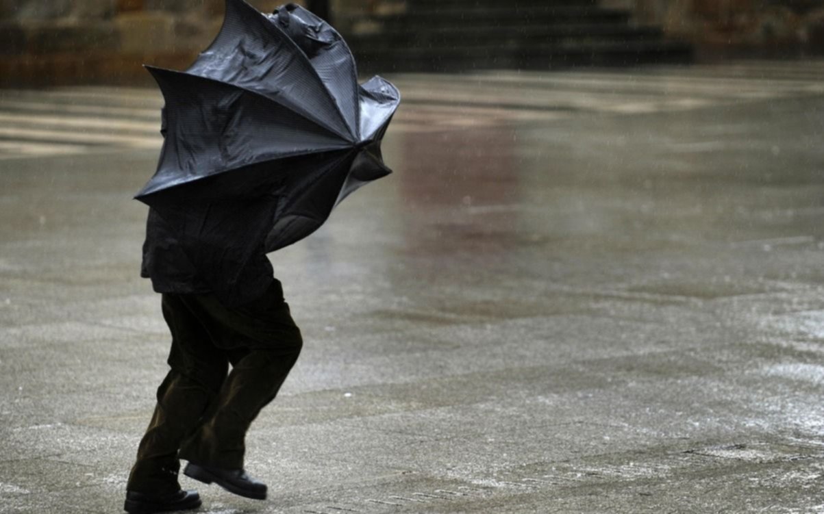 Alerta por tormentas fuertes en la Región