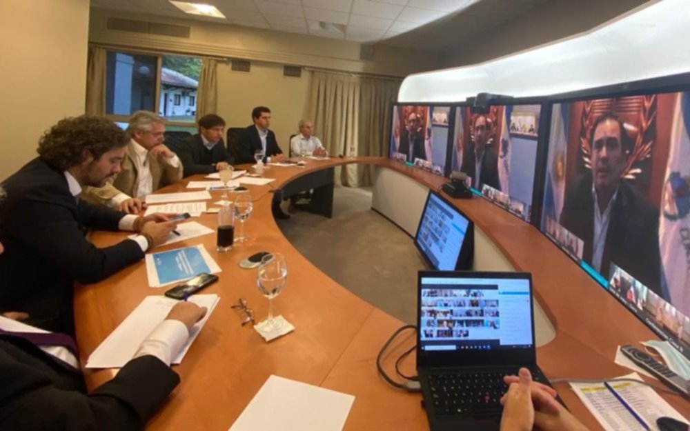Alberto Fernández habló con los gobernadores y mañana anuncian la extensión de la cuarentena