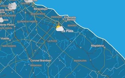 En La Plata y alrededores, fresco, cielo gris y humedad: ¿Se viene lluvia?