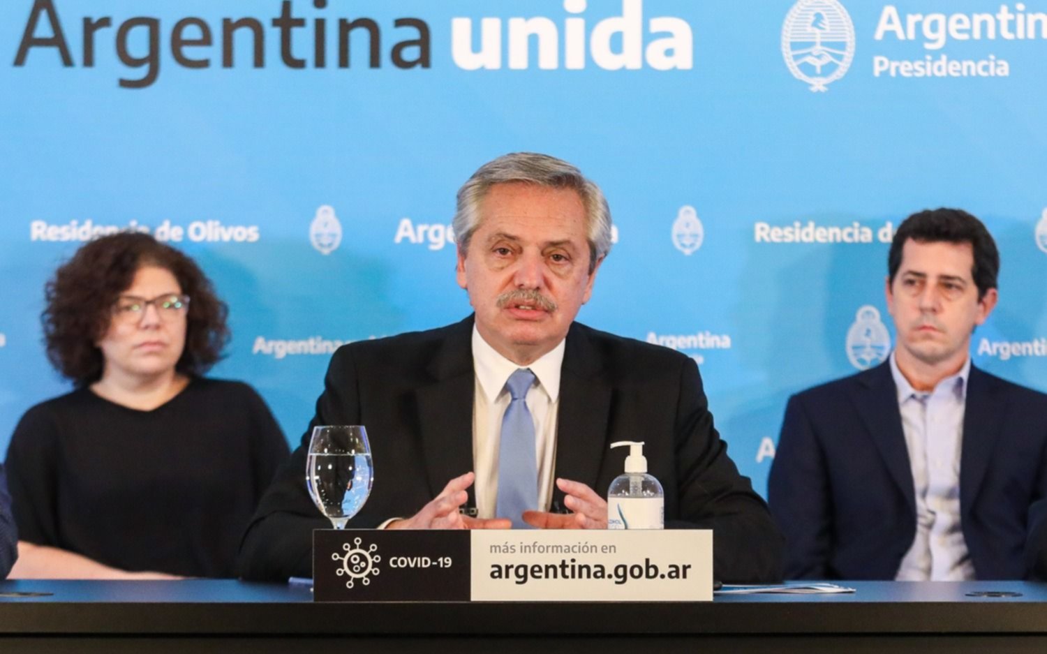 Alberto Fernández negó cruce con gobernadores y advirtió: "No podemos tener a la gente en un encierro eterno"
