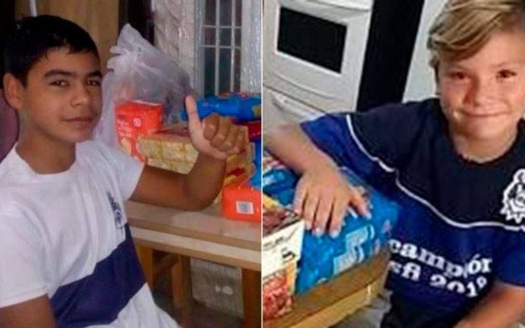 En Gimnasia, llegó la ayuda desde el Club para las familias de muchos pibes