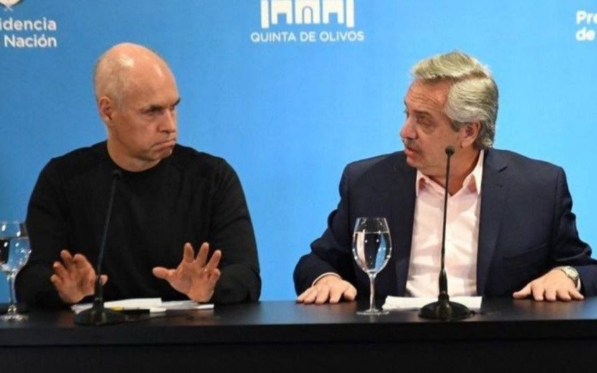 Suspendida la reunión entre Alberto Fernández y Horacio Rodríguez Larreta