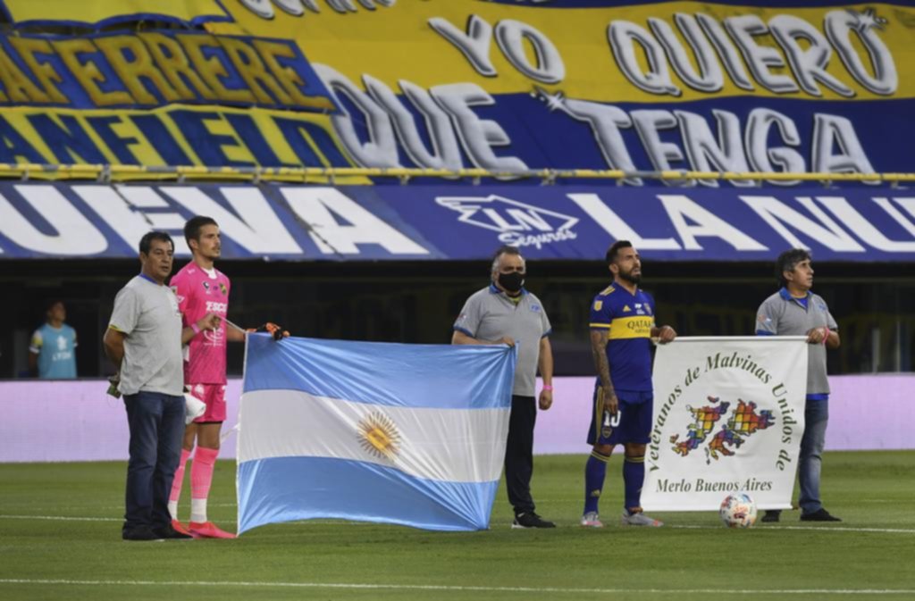 Homenaje a los héroes de Malvinas